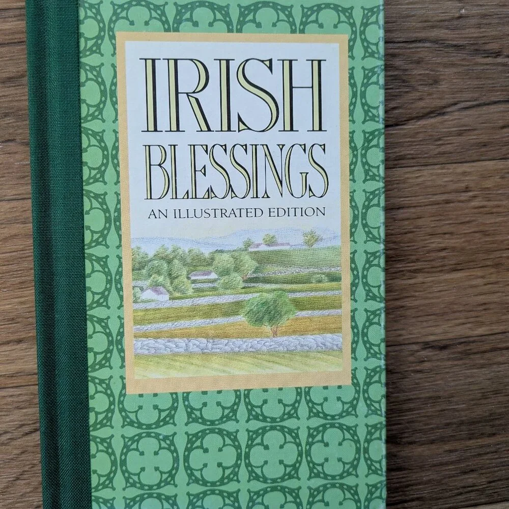 Irish Blessings: An Illustrated Edition Hardcover Vintage 1990 - Picture 1 of 10